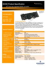 AVO100B-48S3V3-6L Datasheet Cover