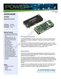 AVO250-48S28B-6L Datasheet Cover