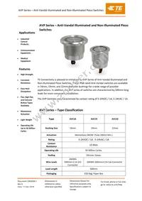 AVP22MAIBCE0DT5A04 Datasheet Cover