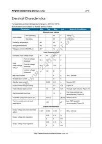 AVQ100-36S3V3-6L Datasheet Page 2