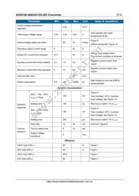 AVQ100-36S3V3-6L Datasheet Page 3