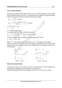 AVQ100-36S3V3-6L Datasheet Page 9