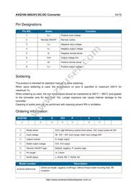 AVQ100-36S3V3-6L Datasheet Page 14