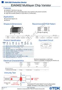 AVRH10C101KT1R1NE8 Datasheet Cover