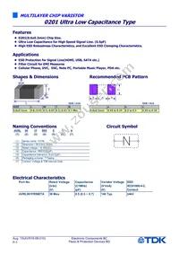 AVRL061FR50ETA Datasheet Cover