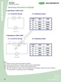 AW2200 Datasheet Page 14