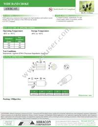 AWBC-05 Datasheet Cover