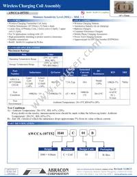 AWCCA-107T52H40-C01-B Datasheet Cover