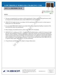 AWCCA-20R20H08-C01-B Datasheet Page 3