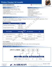 AWCCA-36R36H08-C51-B Datasheet Cover