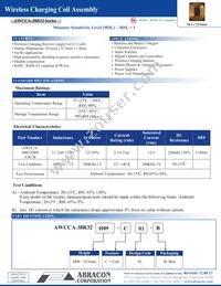 AWCCA-38R32H09-C01-B Datasheet Cover