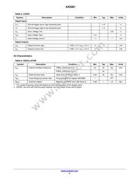 AX2061-1-WD1 Datasheet Page 5