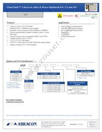 AX5PBF4-2100.0000C Datasheet Cover