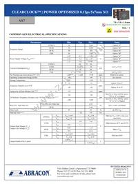 AX7PBF4-2100.0000C Datasheet Page 2