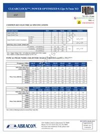 AX7PBF4-2100.0000C Datasheet Page 3