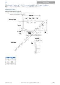 AXA003A0X4-SRZ Datasheet Page 15