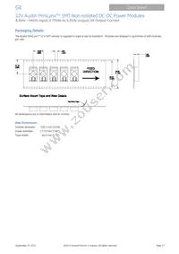 AXA003A0X4-SRZ Datasheet Page 17