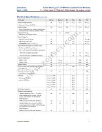 AXA005A0X Datasheet Page 3