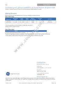 AXA010A0X3 Datasheet Page 19