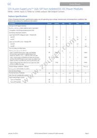 AXA016A0X3-SR Datasheet Page 5