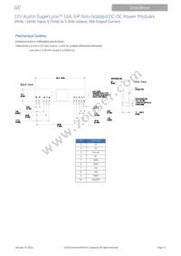 AXA016A0X3-SR Datasheet Page 17
