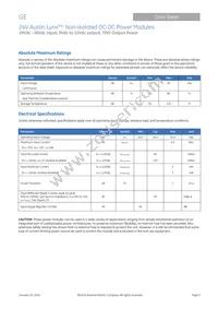 AXB070X43Z Datasheet Page 2