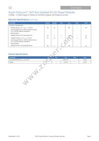 AXH003A0X4-SR Datasheet Page 4