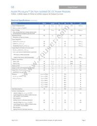 AXH005A0X-SR Datasheet Page 3