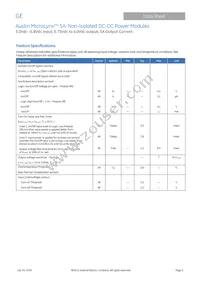 AXH005A0X-SRZ Datasheet Page 5