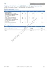 AXH010A0X3 Datasheet Page 4