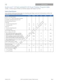 AXH010A0X3 Datasheet Page 5
