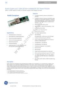 AXH016A0X3 Datasheet Cover