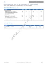 AXH016A0X3 Datasheet Page 4