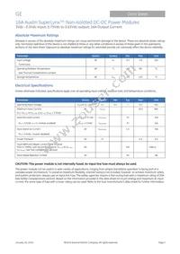 AXH016A0X3-SR Datasheet Page 2