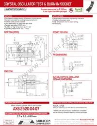 AXS-2520-04-07 Cover