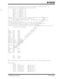 AY0438T/L Datasheet Page 5