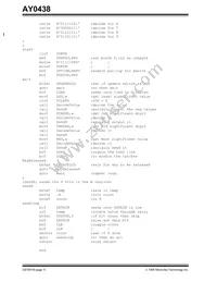 AY0438T/L Datasheet Page 6