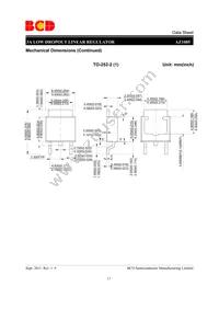 AZ1085S-ADJTRG1 Datasheet Page 17