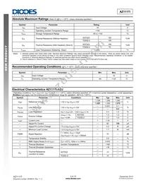 AZ1117ID-1.2TRG1 Datasheet Page 3