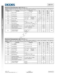 AZ1117ID-1.2TRG1 Datasheet Page 4