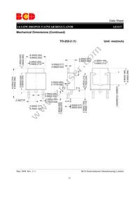 AZ1117R-ADJTRG1 Datasheet Page 21