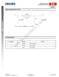 AZ2085D-ADJTRG1 Datasheet Page 2