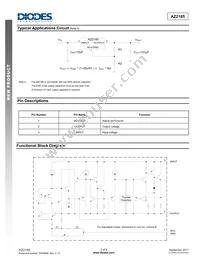 AZ2185D-ADJTRG1 Datasheet Page 2