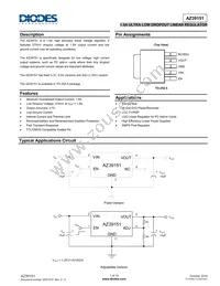 AZ39151D5-ADJTRG1 Datasheet Cover