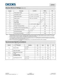 AZ4052P-G1 Datasheet Page 4