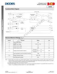 AZ494CMTR-G1 Datasheet Page 3