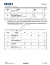 AZ7500BUMTR-E1 Datasheet Page 3