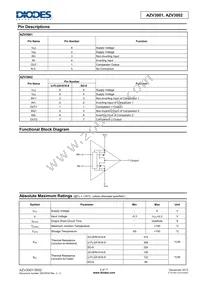 AZV3002RL-7 Datasheet Page 2