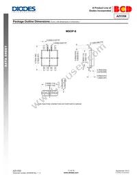 AZV358MMTR-E1 Datasheet Page 11
