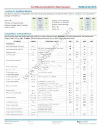 B048T240T30A Datasheet Page 2